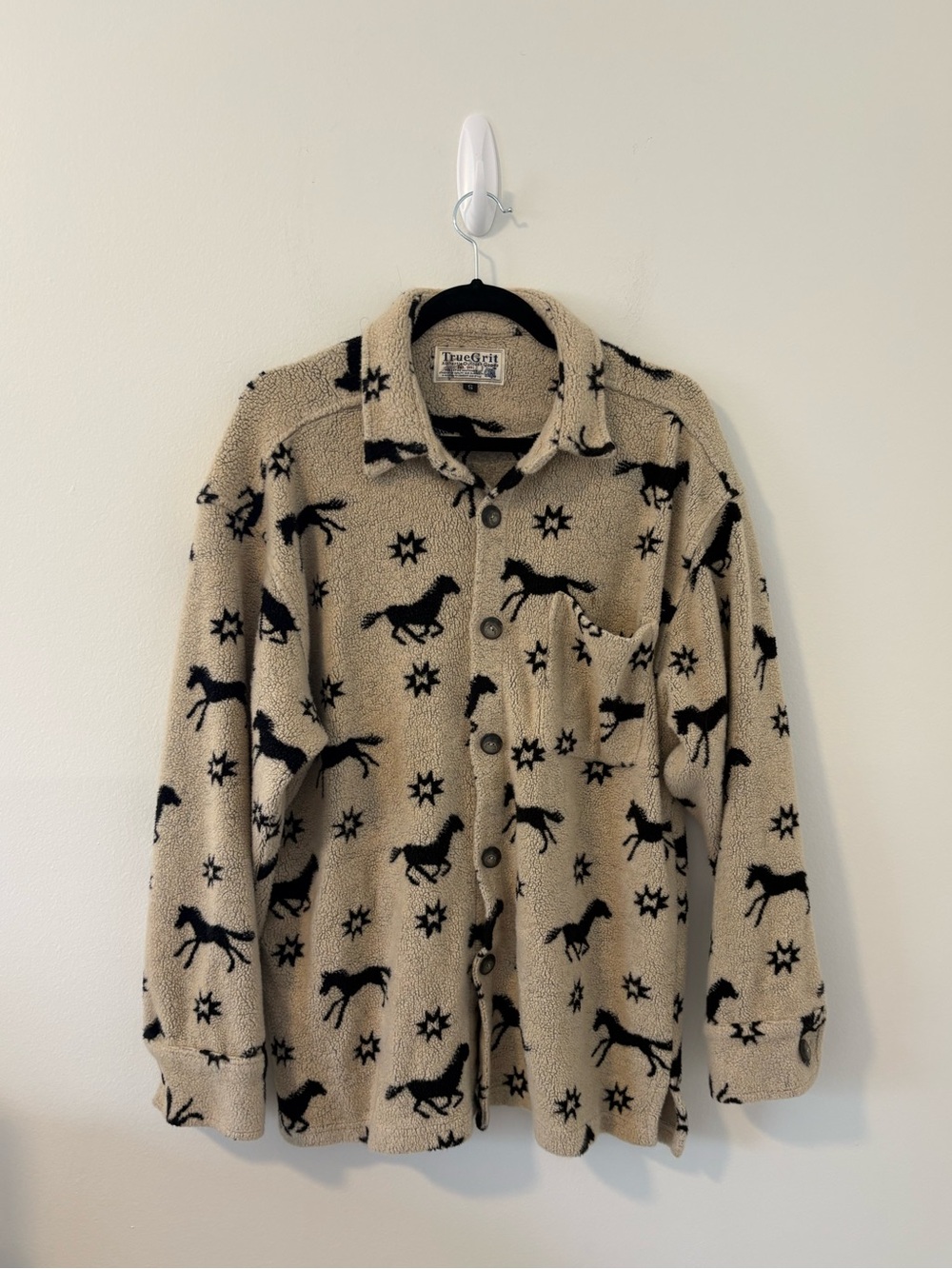 Vintage Horse Star‎ Sherpa Jacket Small